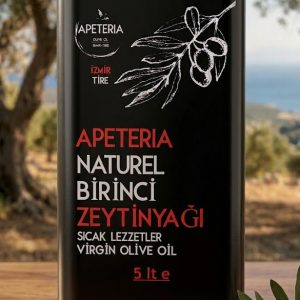 Apeteria 5 lt Naturel Birinci Zeytinyağı