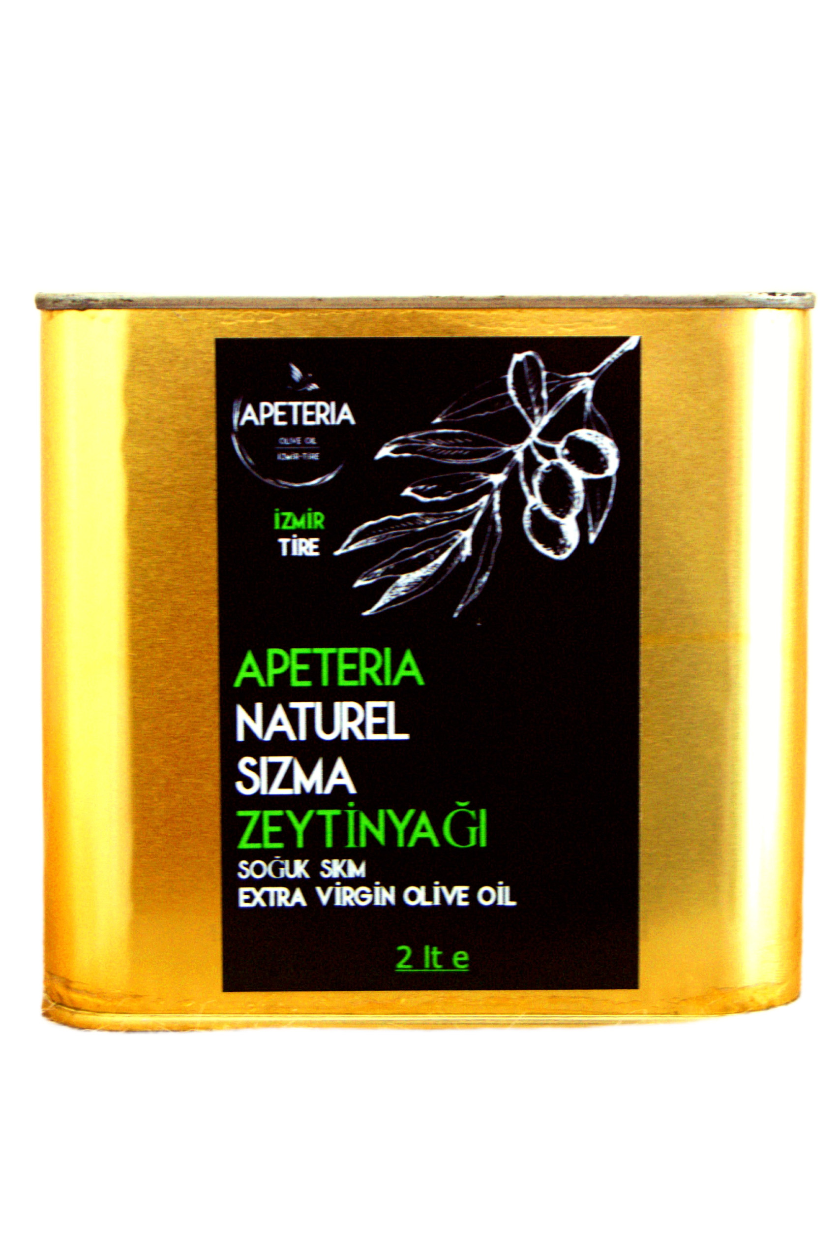 Apeteria 2 lt Naturel Sızma Soğuk Sıkım Zeytinyağı - Görsel 2