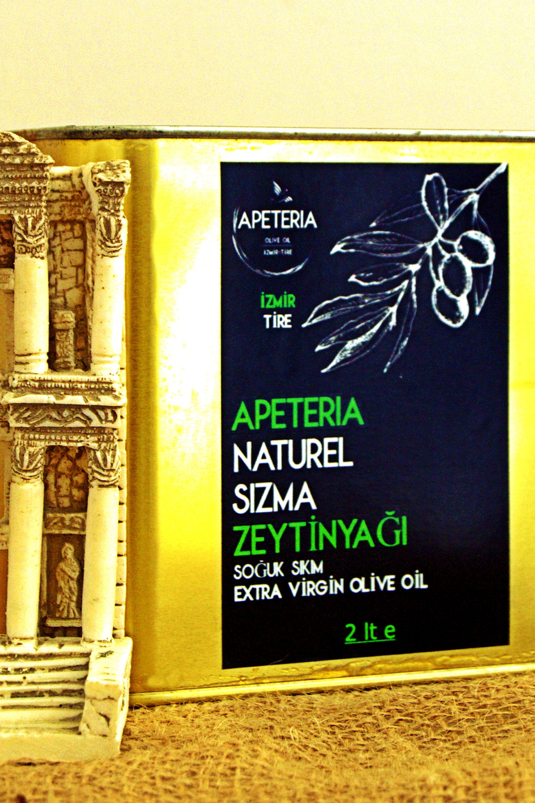 Apeteria 2 lt Naturel Sızma Soğuk Sıkım Zeytinyağı