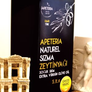 Apeteria 5 lt Naturel Sızma Soğuk Sıkım Erken Hasat Zeytinyağı