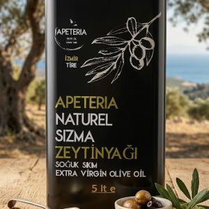 Apeteria 5 lt Naturel Sızma Soğuk Sıkım Zeytinyağı