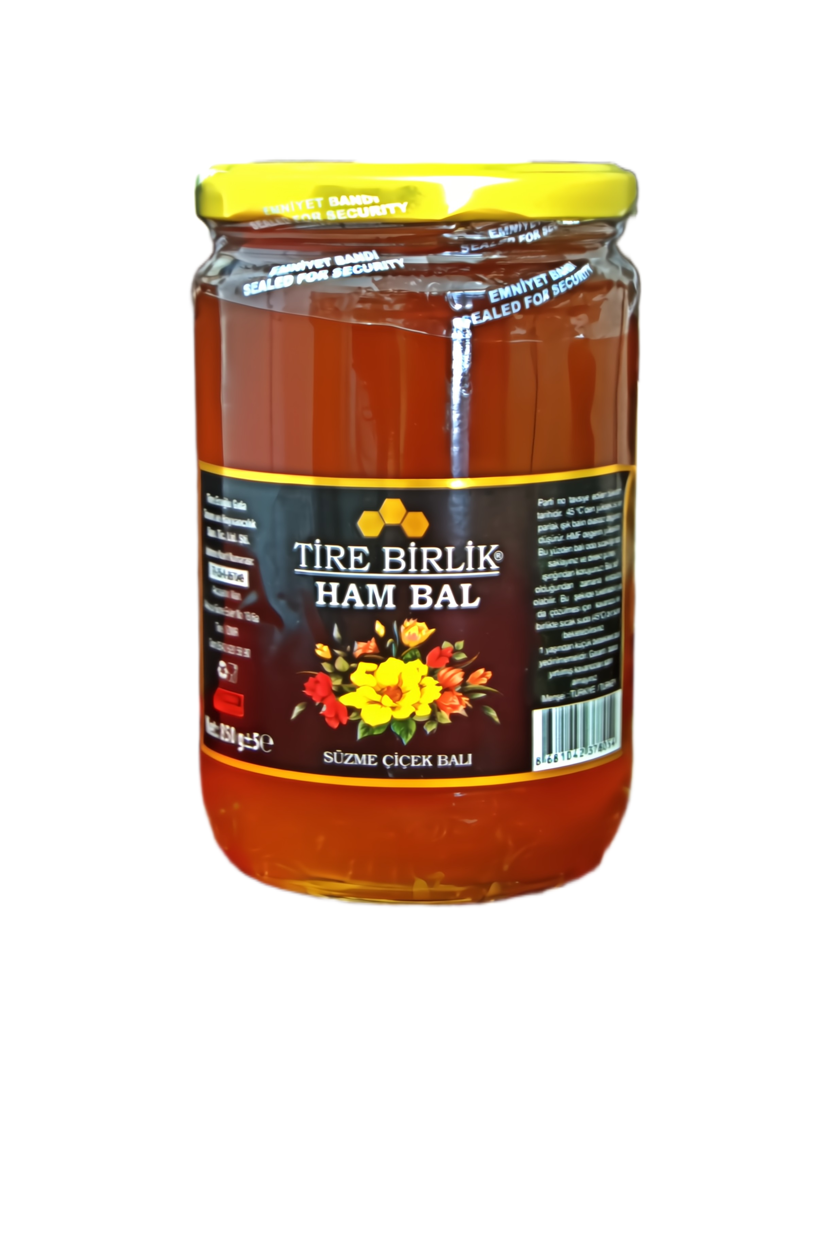 Tire Birlik 850 gr Ham Çiçek Balı - Görsel 2