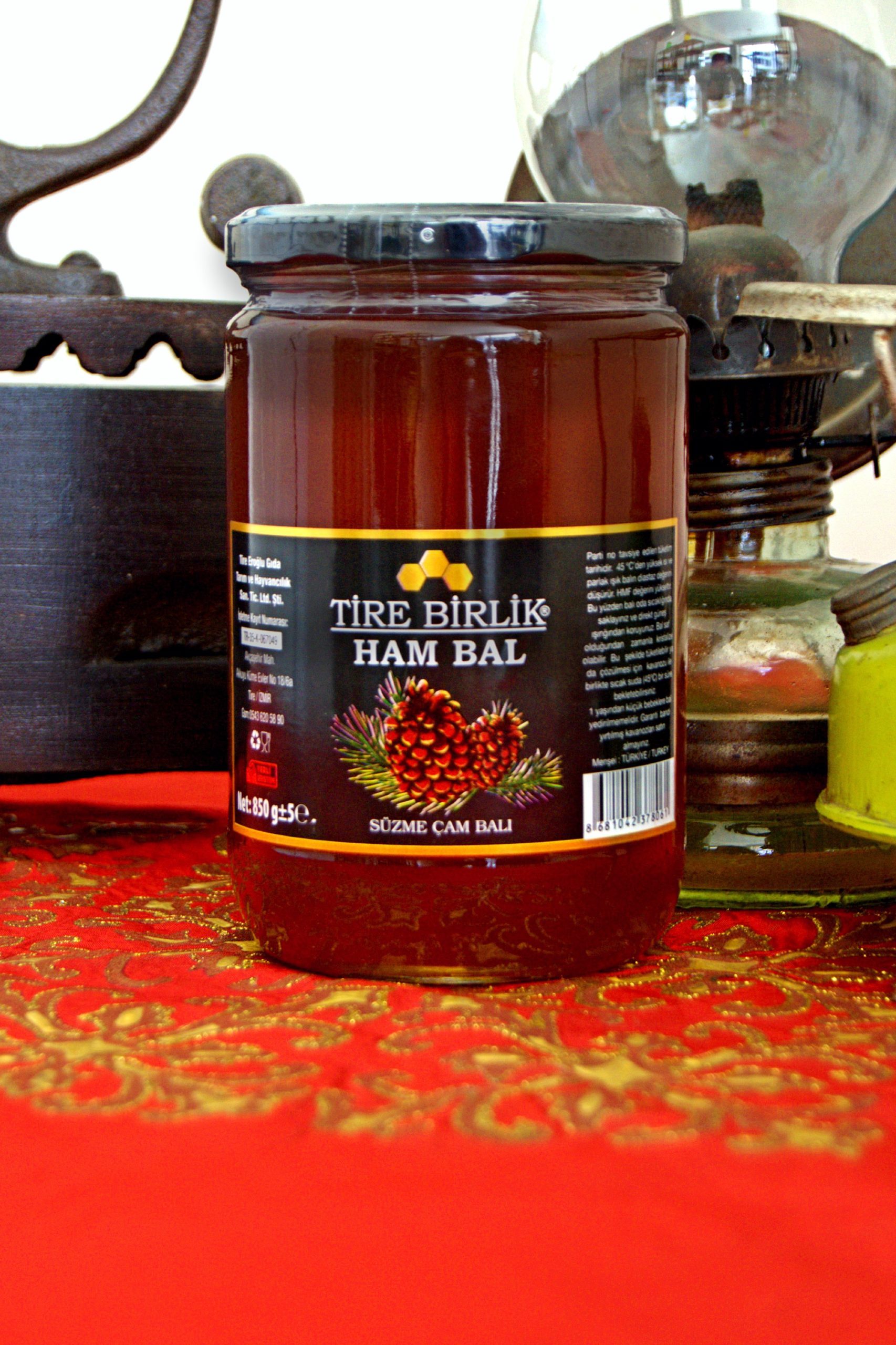 Tire Birlik 850 gr Ham Çam Balı