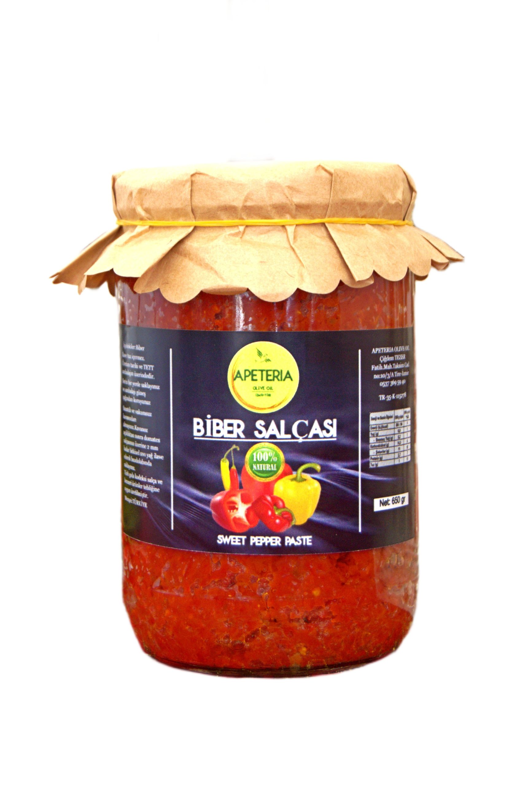Apeteria 650 gr Biber Salçası - Görsel 2