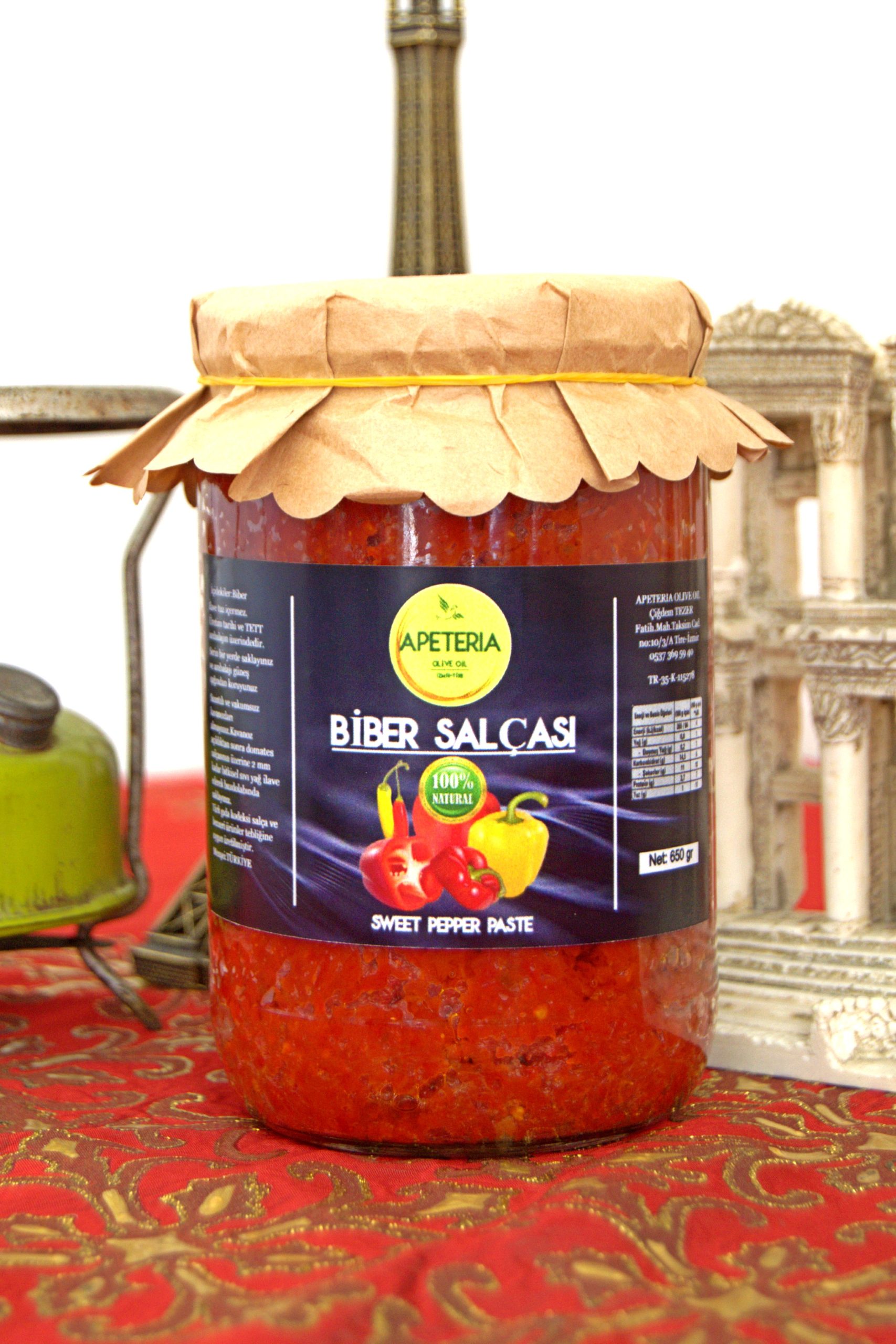 Apeteria 650 gr Biber Salçası