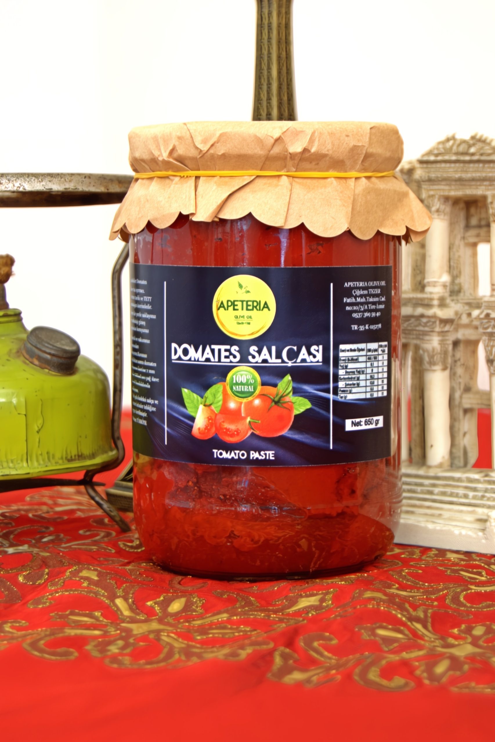 Apeteria 650 gr Domates Salçası