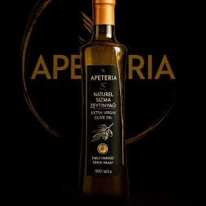 Apeteria 2025-2026 İlk Sıkım Sağlık Amaçlı içmelik 400+ Polifenole Sahip Naturel Sızma Zeytinyağı 500 ml